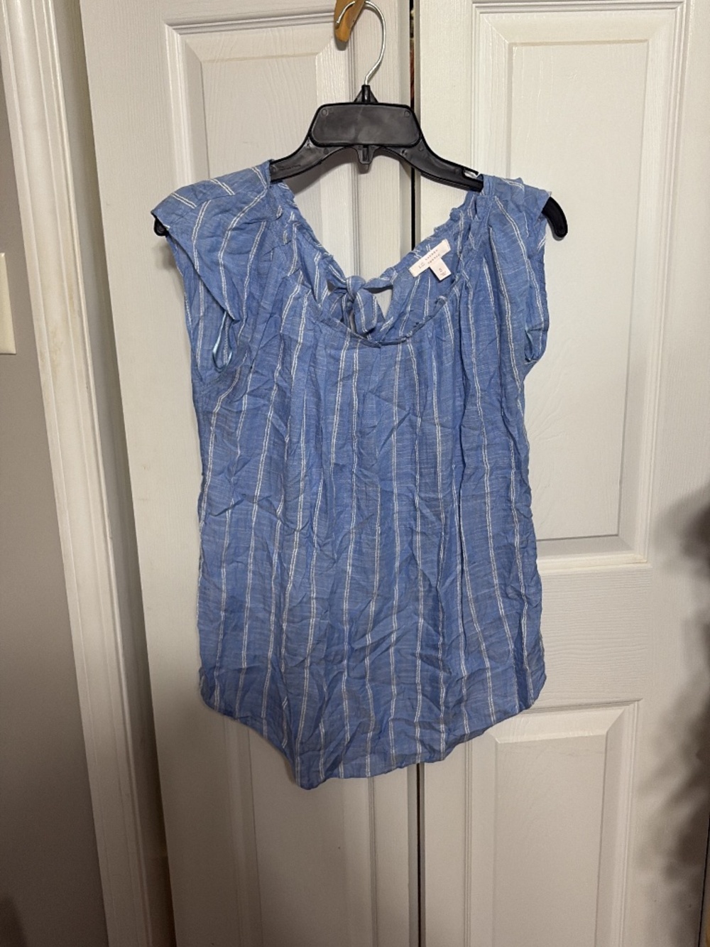 Soft Blue Blouse